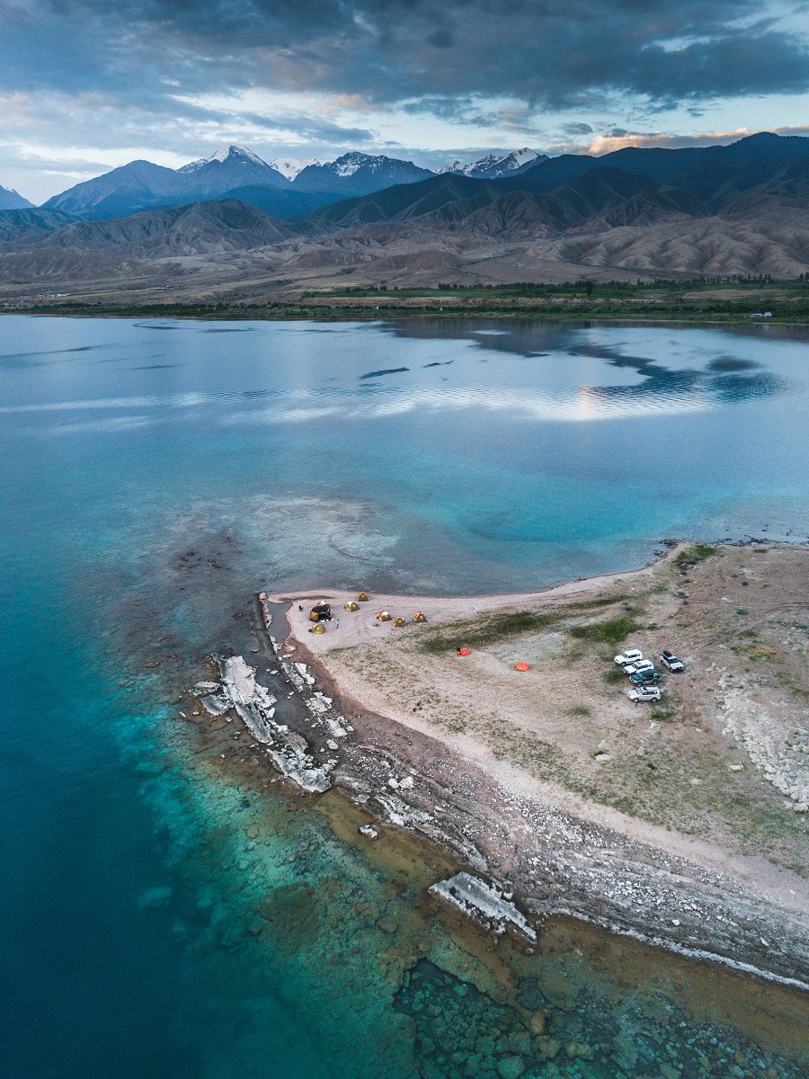 Quiet Bay, southern coast of Issyk-Kul