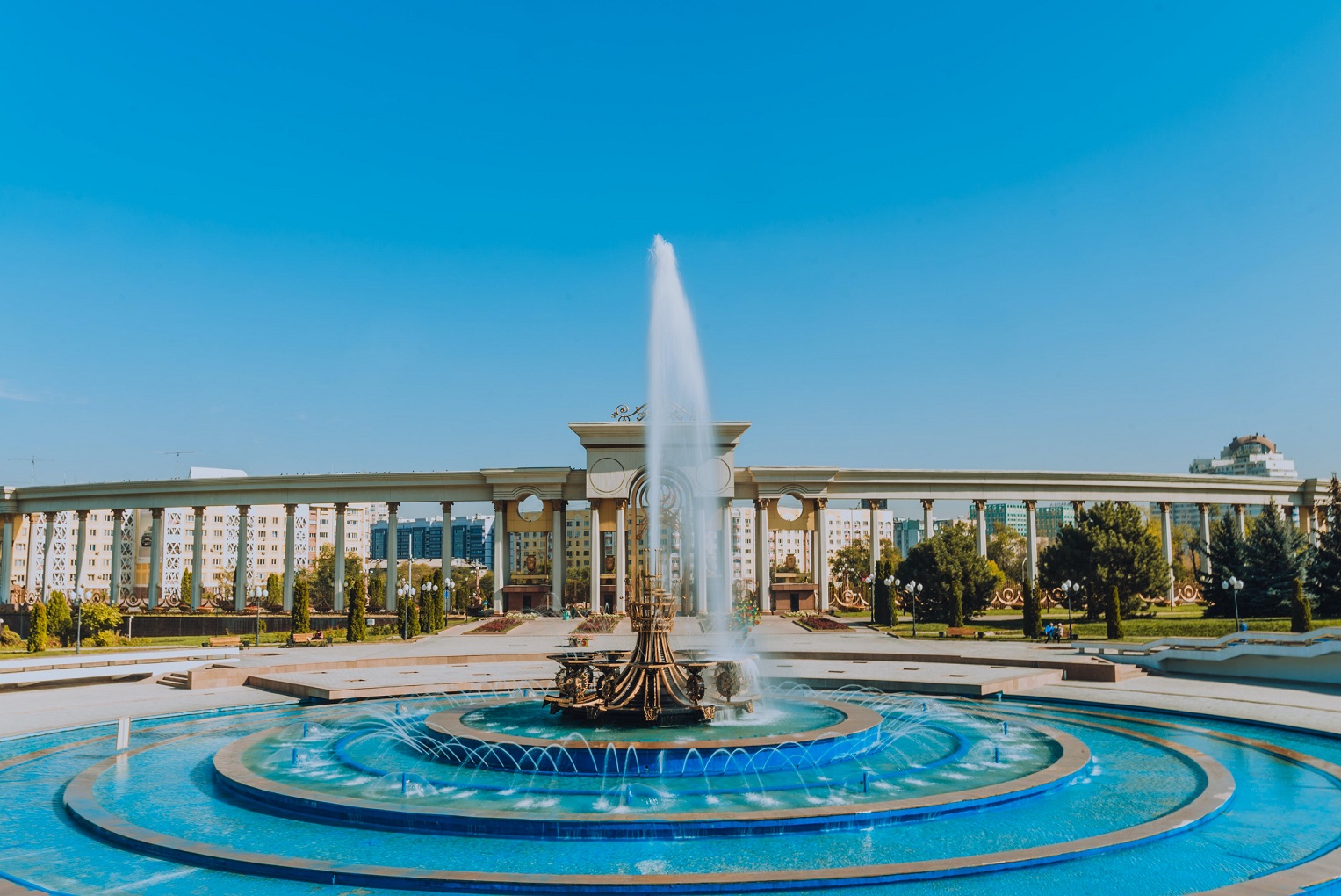 Park of the First President, Almaty (photo https://tengrinews.kz/tengriguide/)