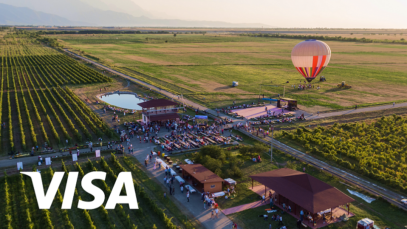 Harvest Festival at the vineyards of Arba Wine, Almaty region