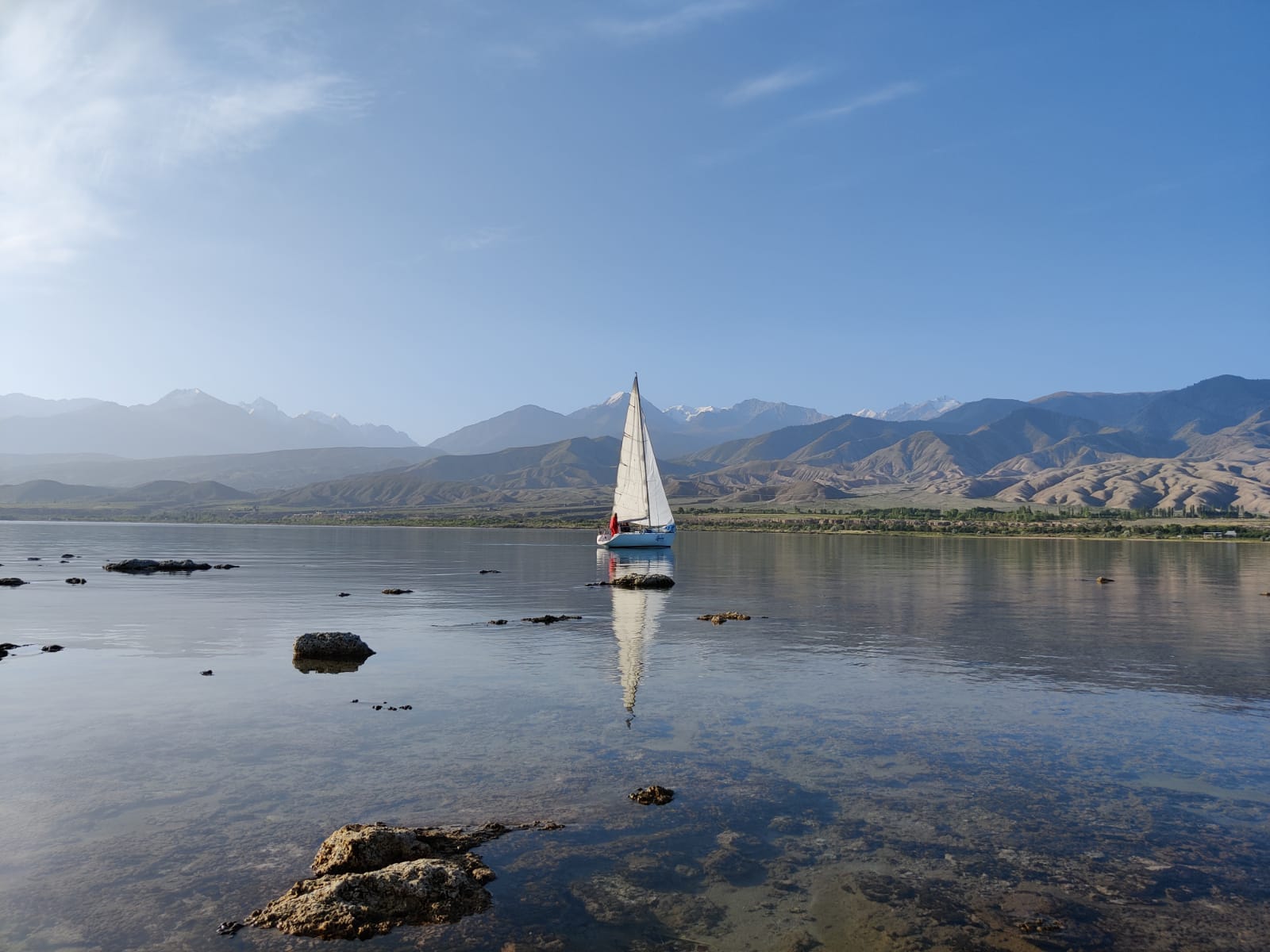 Quiet Bay, southern coast of Issyk-Kul