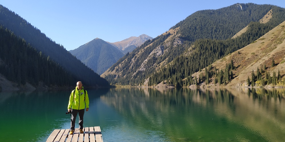 Kolsay first lake, photo by Azamat Mukhametzhanov